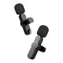 Mini Microfone Lapela Sem Fio Portátil Gravação Audio Vídeo Iphone Android Transmissão Ao Vivo Jogos Telefone